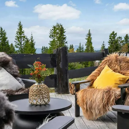 Nyaraló Spacious Family In Western Golsfjellet Gol